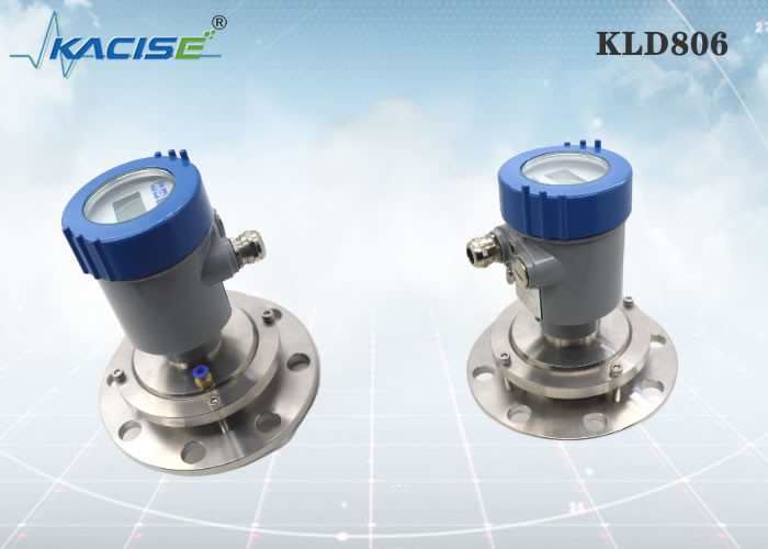 Sensor llano del radar del carbón de la instalación KLD806 del reborde con el material y Hart Based de PTFE