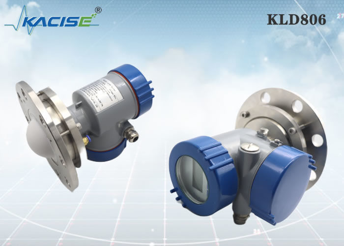 Sensor de nivel de radar KLD806 de 80 GHz con antena de PTFE y protección IP67 para tanques sólidos y líquidos