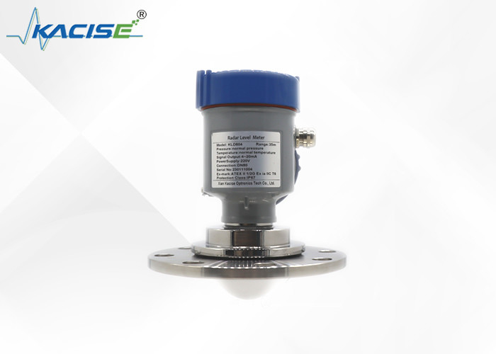 KLD804 Radar de 80 GHz Transmisor de nivel de líquido Tanque de almacenamiento de lodos Radar Sensor de nivel de líquido