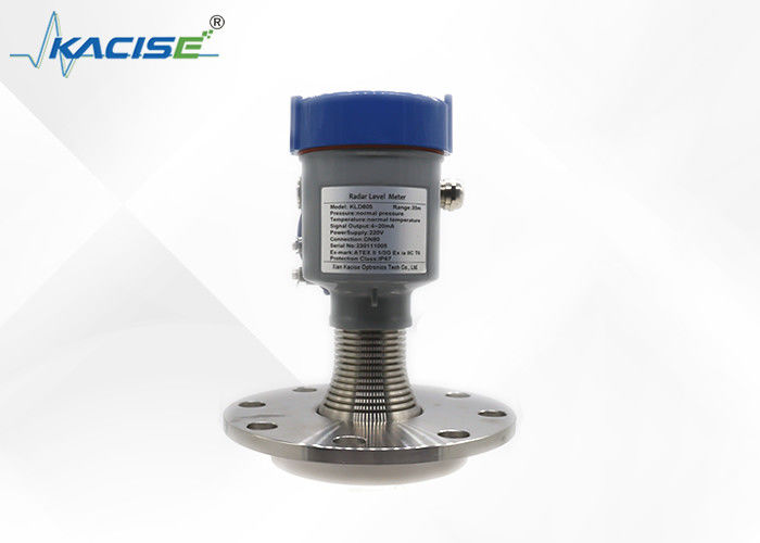Medidor de nivel de radar 80G con frecuencia de 80GHz con precisión de ±1 mm y antena PTFE para entornos adversos