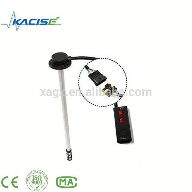 Sensor de nivel de combustible de alta precisión 0,25% de capacidad con resistencia a la temperatura de -50 ~ 250 °C y montaje de brida SAE de 5 tornillos para seguimiento GPS
