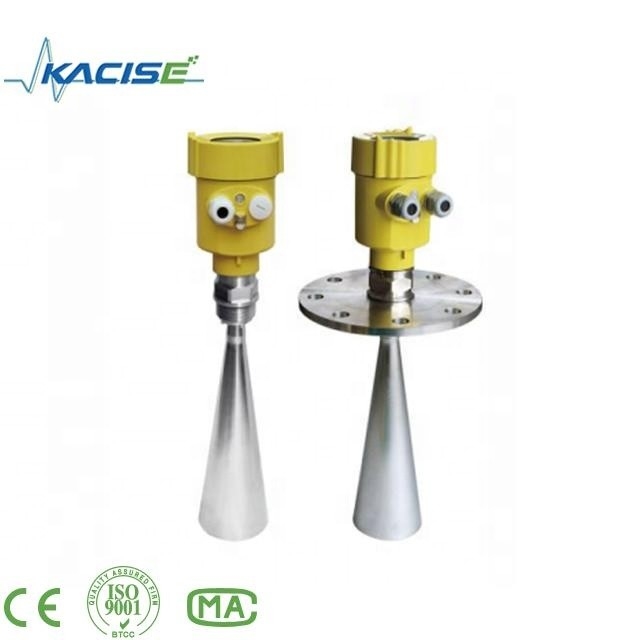 Sensor de nivel de radar líquido y sólido señal de salida HART con señal de salida 4-20mA o HART o RS485