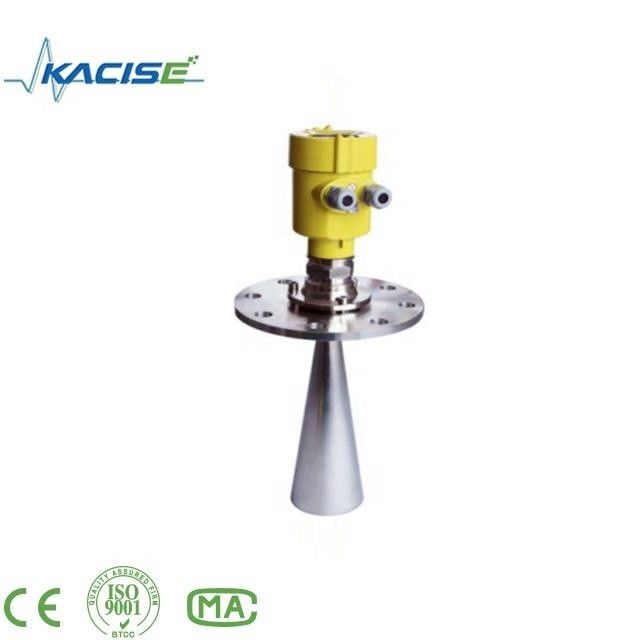 Sensor de nivel de radar a prueba de corrosión de 26 GHz con rango de medición de 10-80 m para aplicaciones líquidas y sólidas