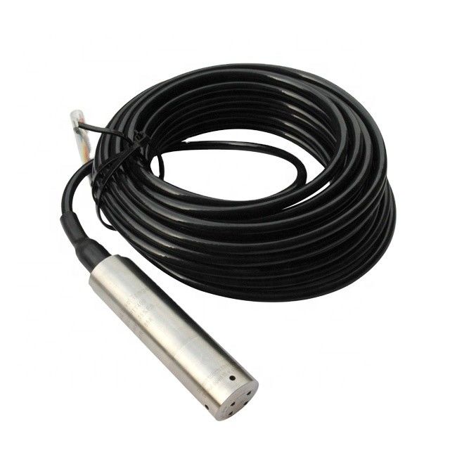 Sensor de nivel de presión de alta precisión con una precisión del 0,25% IP68 resistente al agua y a la corrosión para aplicaciones industriales