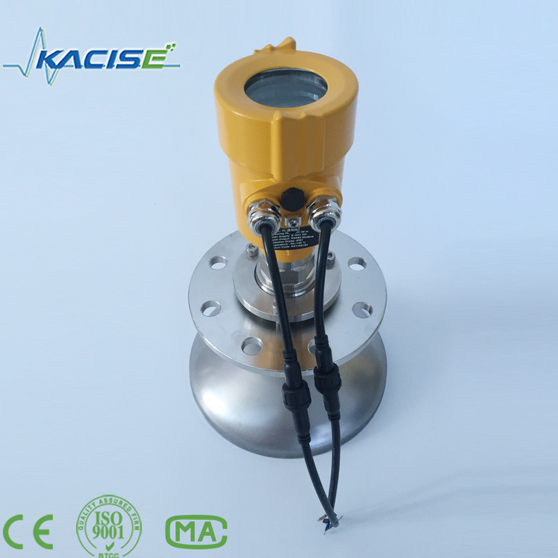 KLD-2604 RS485 Modbus Radar de polvo fuerte medidor de nivel 4 - 20mA con rango de medición de 80m