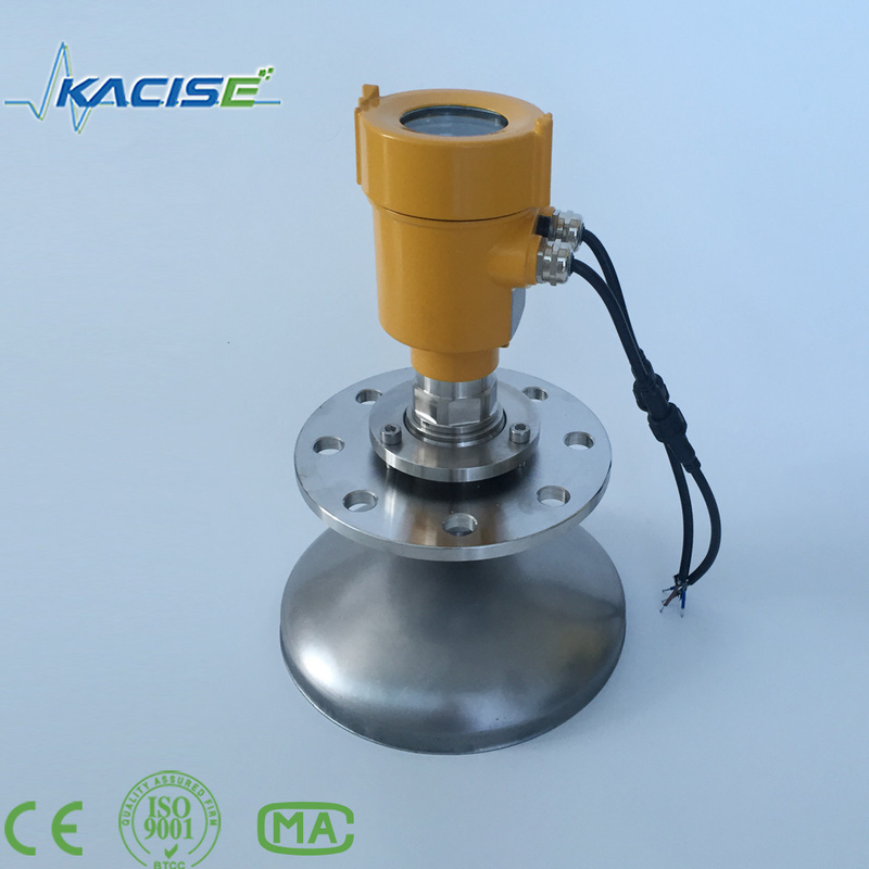 KLD-2604 RS485 Modbus Radar de polvo fuerte medidor de nivel 4 - 20mA con rango de medición de 80m