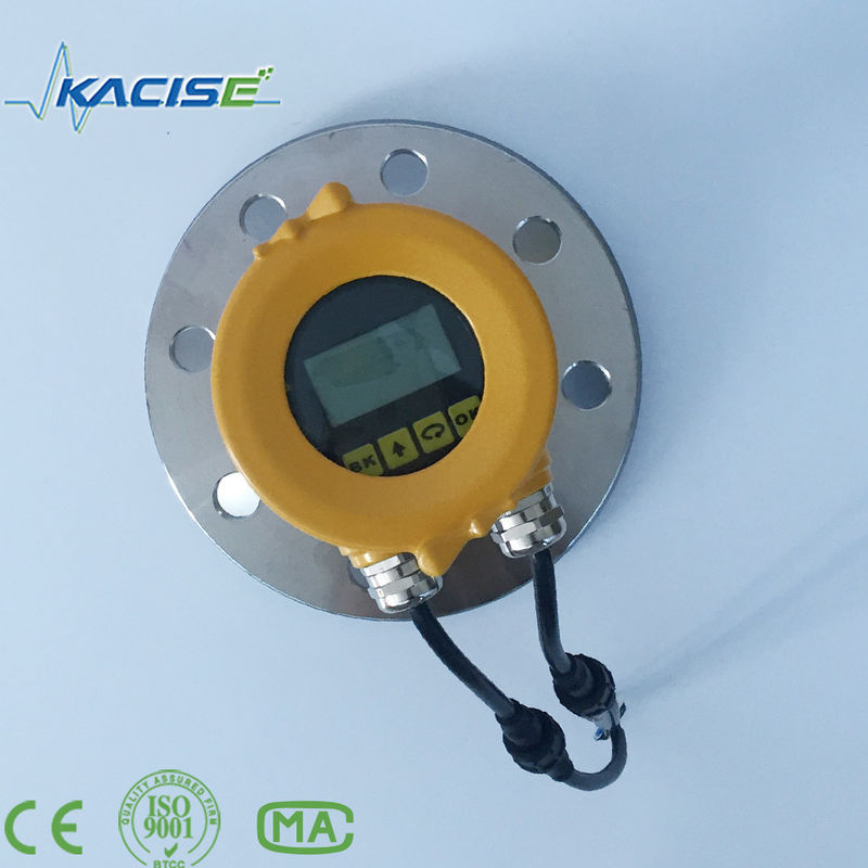 Transmisor de nivel por radar KLD-2604 de 26 GHz con rango de medición de 80 m y salida de 4-20 mA/HART para medición de nivel de material sólido