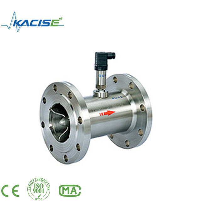 KTF-M Mini Turbine Diesel Fuel Meter con instalación horizontal con una precisión del ±1% y una presión máxima de 20,0 bar