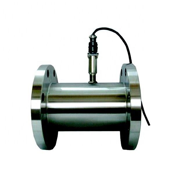Medidor de flujo de turbina SS316 de alta precisión con salida de 4-20mA para aceite de combustible y medición digital