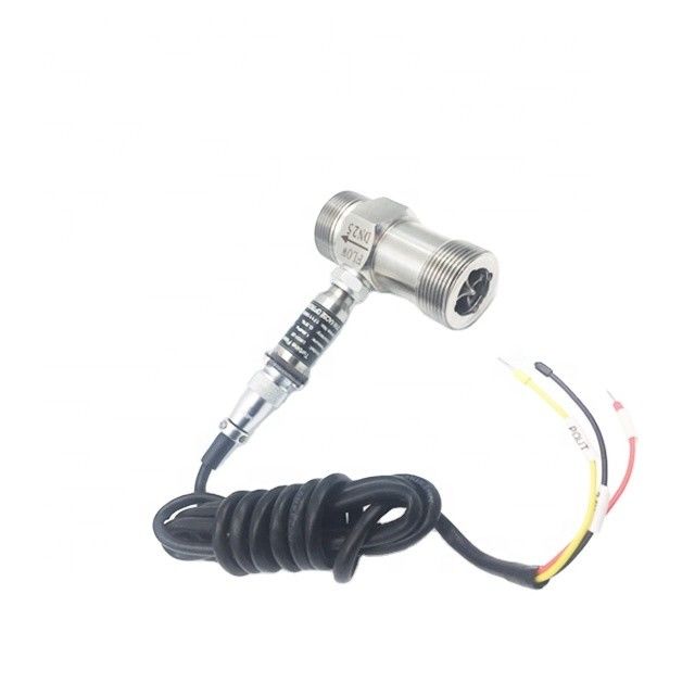 Medidor de flujo de turbina de alta precisión SS304/SS316 con conexión de brida/hielo/conexión sanitaria para jugo y cerveza