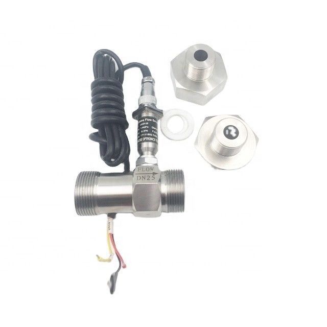 Medidor de flujo de turbina de alta precisión SS304/SS316 con conexión de brida/hielo/conexión sanitaria para jugo y cerveza