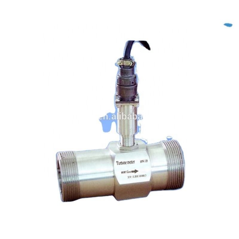 Medidor de flujo de turbina sanitario para melaza con salida de 4-20mA y alta precisión