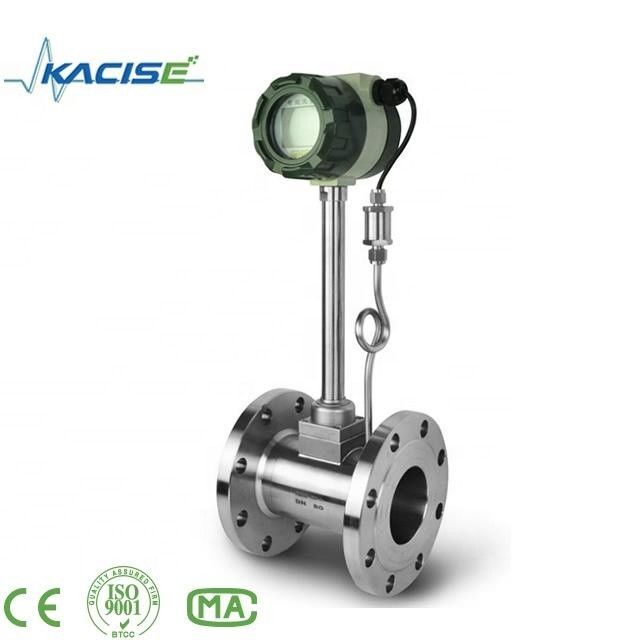 Protección IP68 Medidor de flujo de vórtice de acero inoxidable con una precisión del 1,0% para la medición de vapor y líquido