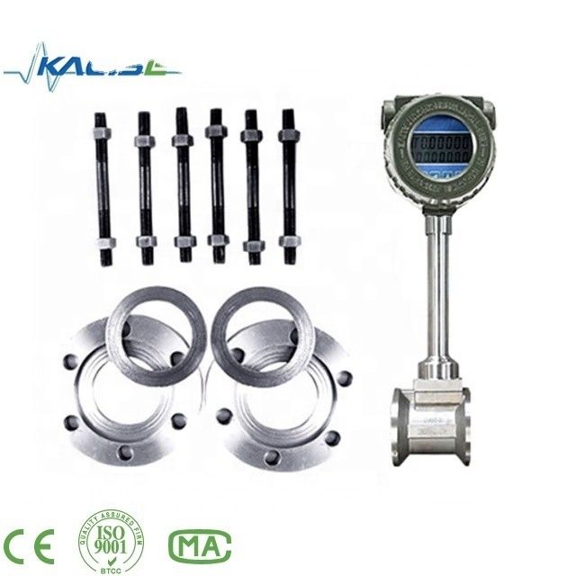 Medidor de flujo de vórtice de alta precisión para aire y vapor con rango DN15-DN1800mm y certificación ISO