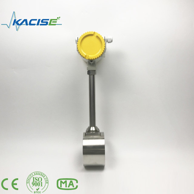 Medidor de flujo de vórtice Modbus HART para flujo líquido de gas de vapor Medidor de flujo con vapor o gas o líquido mediano