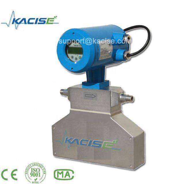 Medidor de flujo de masa de Coriolis digital con 0.2 precisión, rango de temperatura de -50 °C ~ 200 °C y diseño más ligero y pequeño