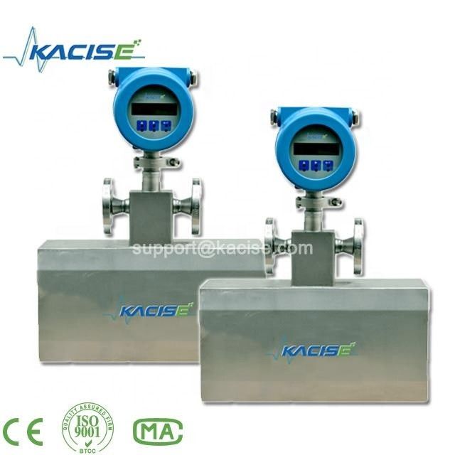 Medidor de flujo de masa de Coriolis digital con 0.2 precisión, rango de temperatura de -50 °C ~ 200 °C y diseño más ligero y pequeño