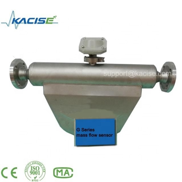 Coriolis alta fiabilidad medidor de flujo de masa de pintura con temperatura nominal de -50 °C ~ 200 °C