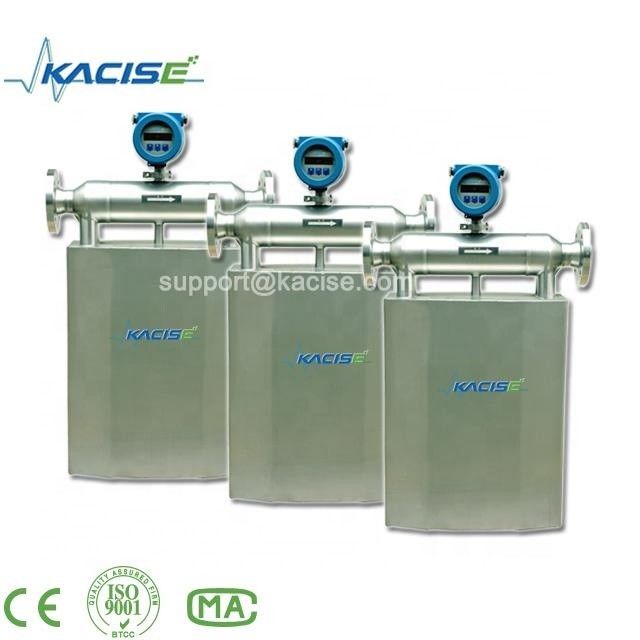 Medidor de flujo de masa de peróxido de hidrógeno de la serie KMF con grado de precisión de 0,2 masas, temperatura nominal de -50 °C a 200 °C y presión nominal de 0 a 4,0 MPa