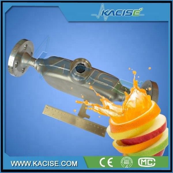 100% de material saludable Coriolis Mass Flowmeter con una alta precisión de 0,1% a 0,2% y un amplio rango de temperatura de -50 ~ 350 °C