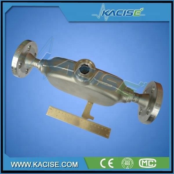 100% de material saludable Coriolis Mass Flowmeter con una alta precisión de 0,1% a 0,2% y un amplio rango de temperatura de -50 ~ 350 °C
