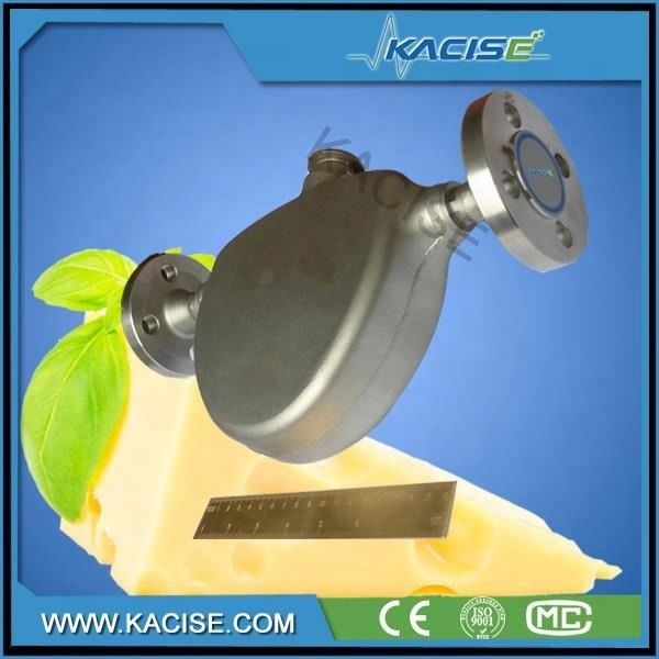 100% de material saludable Coriolis Mass Flowmeter con una alta precisión de 0,1% a 0,2% y un amplio rango de temperatura de -50 ~ 350 °C