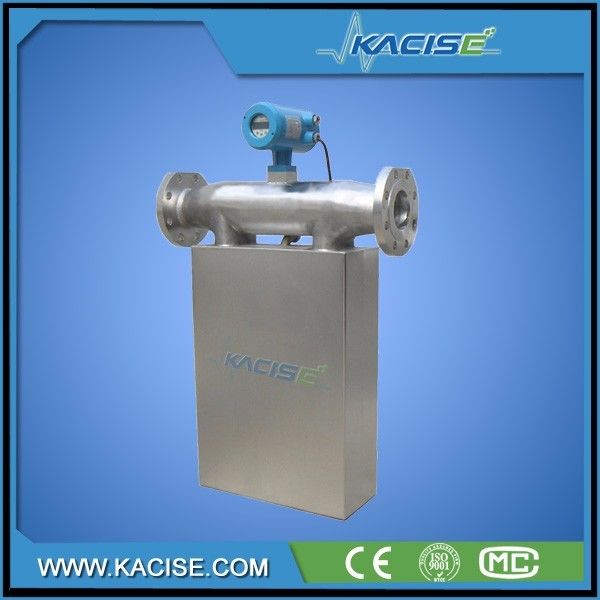 KMF100 SS316L Medidor de flujo de masa Coriolis a prueba de explosión con una precisión de ±0,15%