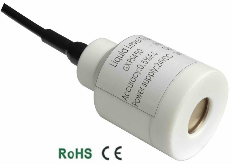 Sensor de nivel de líquido anticorrosivo de la serie GXPS con rango de presión de 0 a 0.5...... 50 mH2O