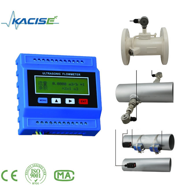 Modulo de medidor de caudal ultrasónico KUFM2000 de bajo coste/precio RTU,precisión de hasta 1,0%, señal de salida 4~20mA
