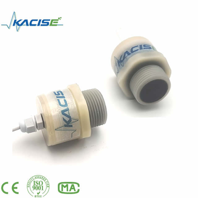 2.5m Range Sensor ultrasónico de pequeño tamaño con salida múltiple y carcasa PVDF resistente a la corrosión