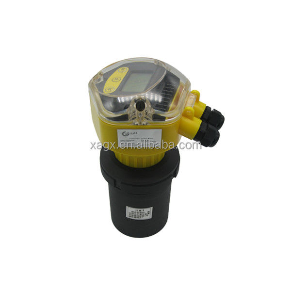 Sensor de nivel ultrasónico RS485 y RS232 con relé de 4 ~ 20mA y rango de 5-70m para la medición del nivel del fluido