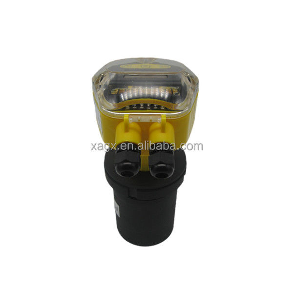 Sensor de nivel ultrasónico RS485 y RS232 con relé de 4 ~ 20mA y rango de 5-70m para la medición del nivel del fluido