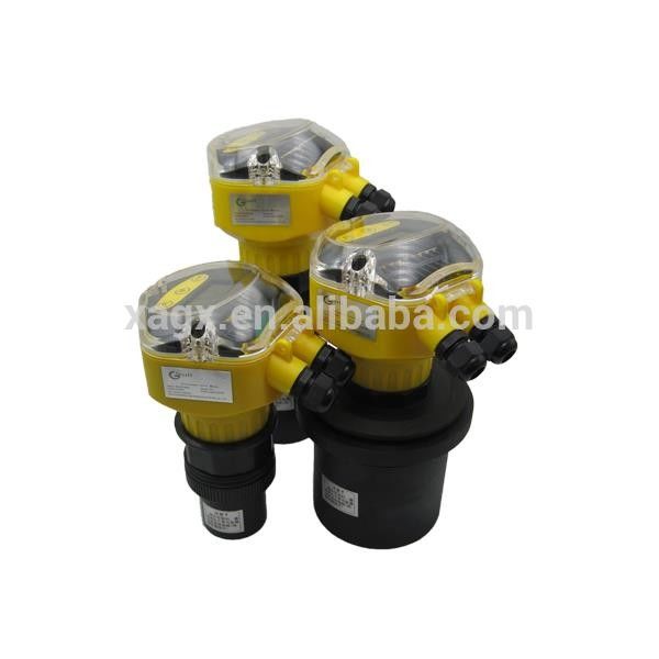 Sensor de nivel de líquido ultrasónico a prueba de explosión de la serie GXUM con RS485 y RS232 y salida analógica de 4 ~ 20mA