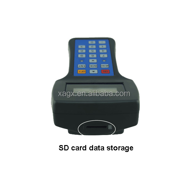 Medidor de flujo de agua por ultrasonido portátil de bajo costo china con fuente de alimentación 3 * 1.2V batería o adaptador de alimentación AC90 ~ 260V