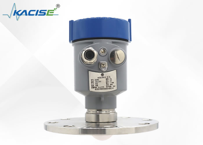 Sensor de nivel de radar KLD802 con antena de lente de PTFE sin contacto para medición de nivel continua