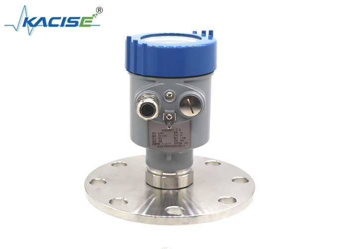 Sensor de nivel de radar KLD802 con antena de lente de PTFE sin contacto para medición de nivel continua