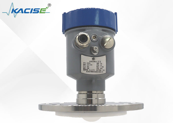 Medidor de nivel del radar anticorrosión KLD803 PTFE con pequeño punto ciego y frecuencia de 80 GHz para una medición precisa del nivel