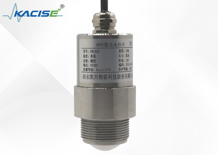 KWL800 76 - sensor del nivel del agua del radar de onda continua de 81GHz FM con la comunicación de RS485 Modbus