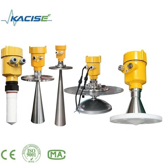 sensor de nivel de agua de alta precisión, sensor de nivel de sólido y radar de nivel de montaje de brida