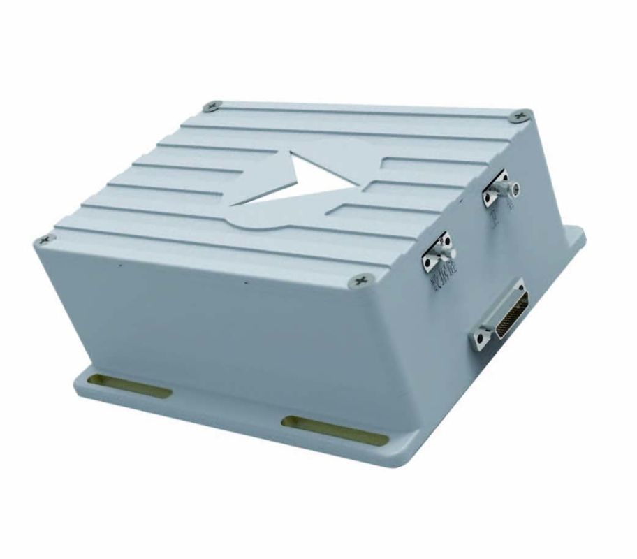 Robusto sistema de navegación inercial con 160 mm X 150 mm Dimensiones de instalación Host ≤ 12,5 kg y precisión de sincronización espacio-temporal 0,1m/1ns