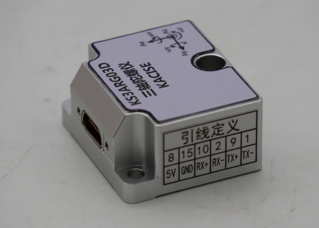 Tasa de actualización de datos de 2000 Hz Sensor giroscópico electrónico con estabilidad de sesgo ≤ 0,2 (( ゚ / H)