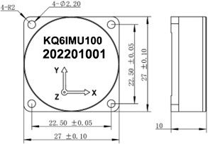 Sensor giroscópico MEMS de interfaz RS422 con amplio rango de temperatura -40 ̊+65 °C y una precisión de datos mejorada