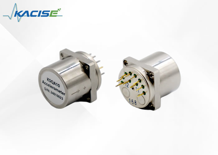 Resolución < 5 μg Sensor de acelerómetro para picos de vibración en seno 15g@20Hz ~ 2000Hz