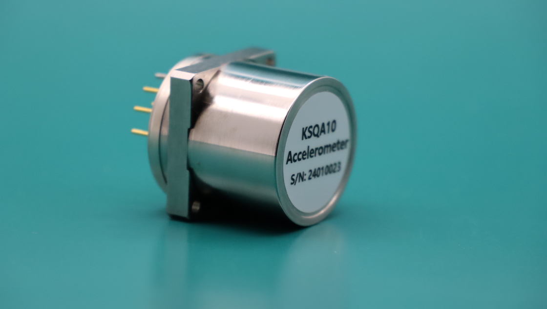 Resolución < 5 μg Sensor de acelerómetro para picos de vibración en seno 15g@20Hz ~ 2000Hz