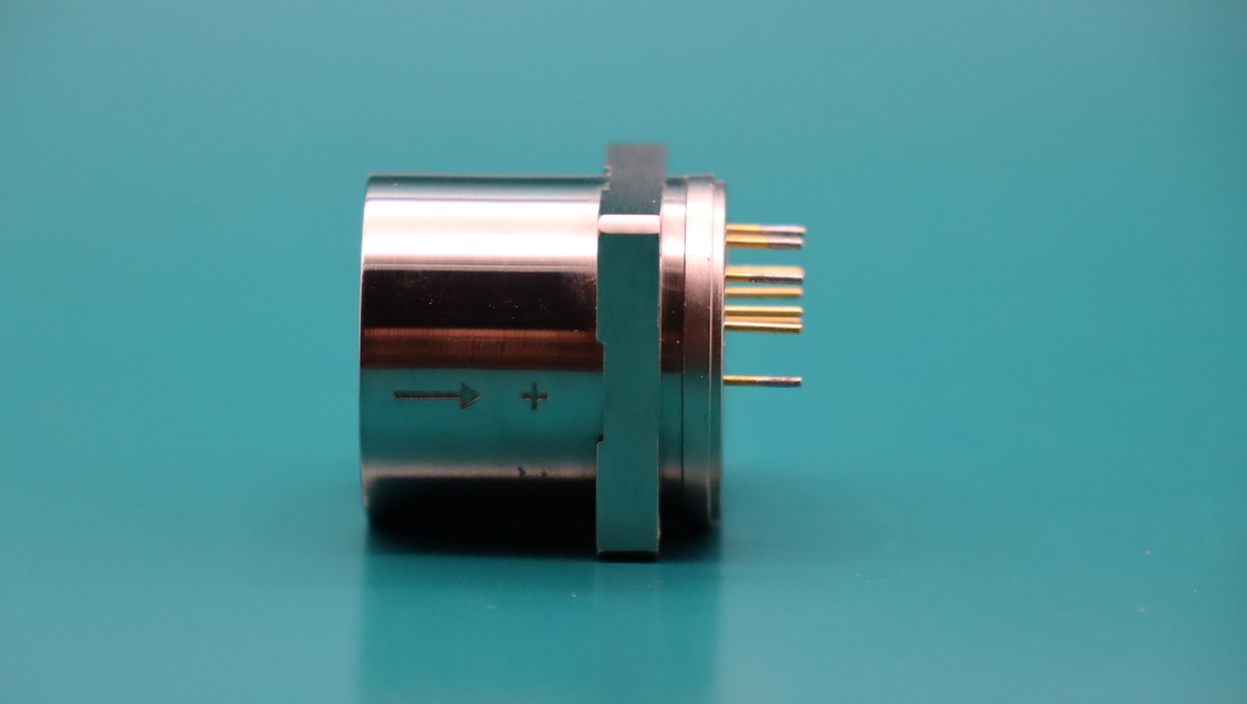 Sensor de acelerómetro de alta durabilidad para la industria automotriz y aeroespacial Ø25.4×30mm,Voltaje de potencia ±12~±18V DC