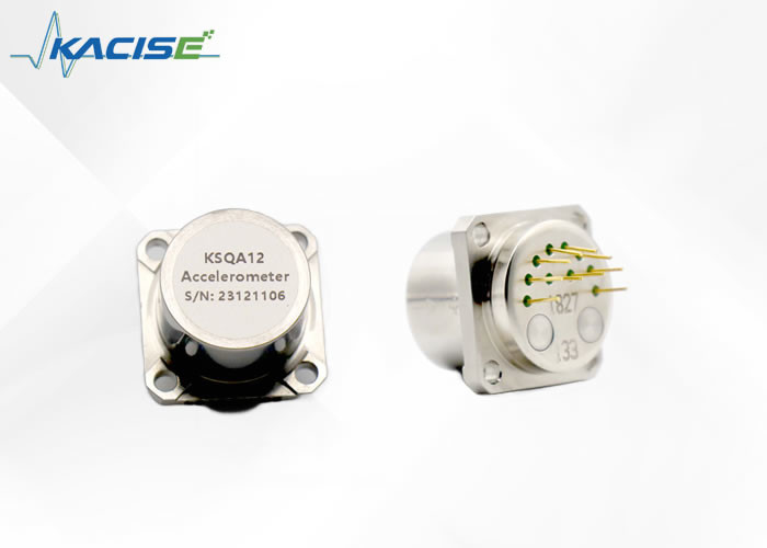 Sensor de acelerómetro ultrasensible Resistencia al choque Rango amplio de temperatura,Resolución < 5 μg,Choque 100 g