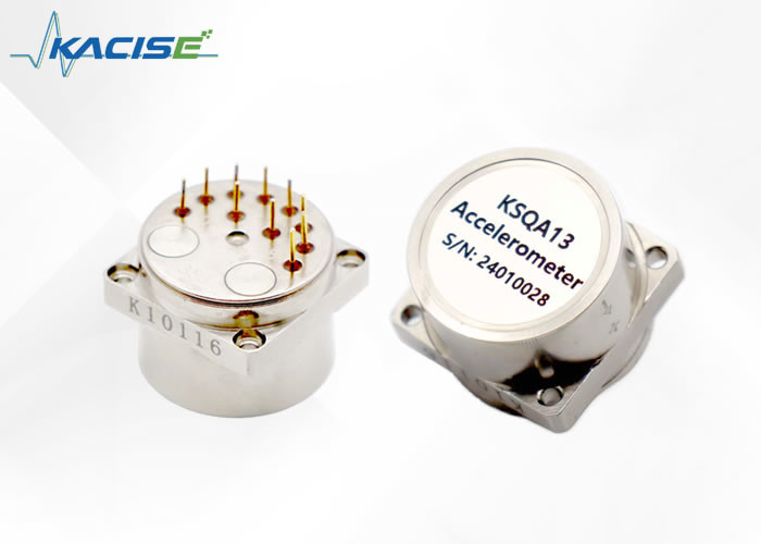 Temperatura de almacenamiento -55°C+120°C Sensor de acelerómetro resistente a las vibraciones con tamaño Ø25×25mm