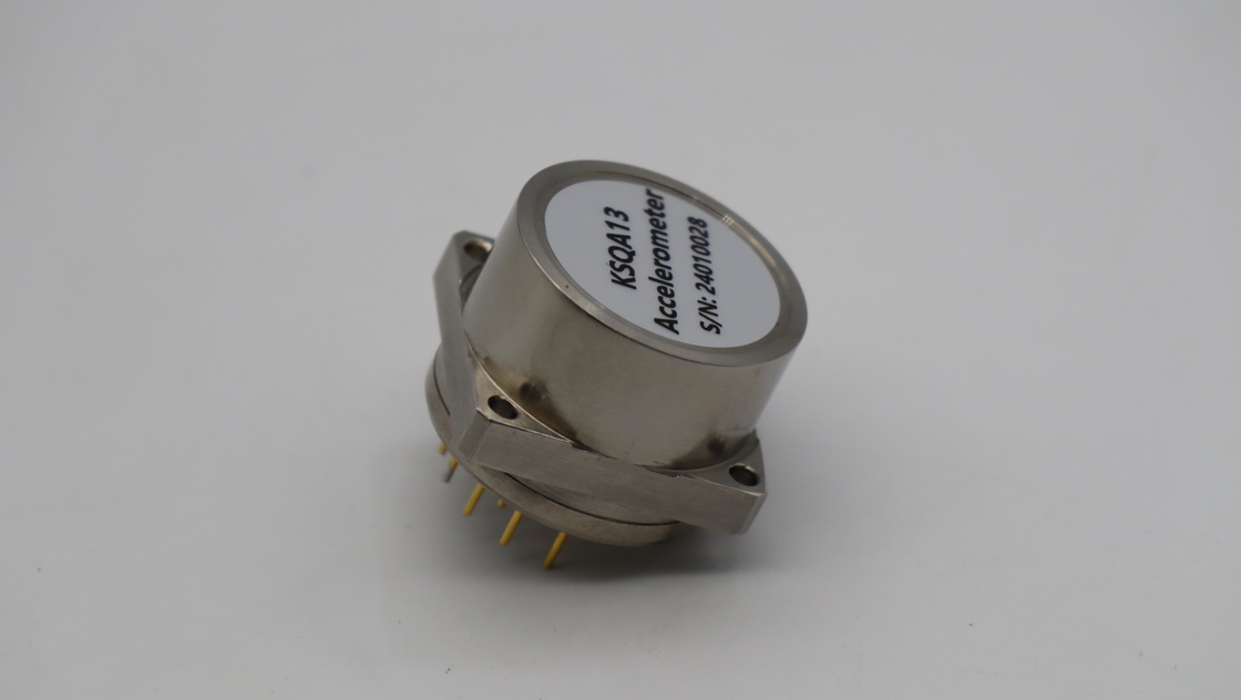 Ventilación de potencia ±12~±18V Acelerómetro de corriente continua con amplio rango de temperatura de almacenamiento -55°C+120°C