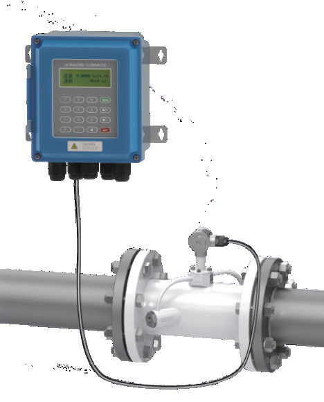 Medidor de flujo ultrasónico digital de área variable para medición de líquidos con diámetro de tubo DN15 ~ 6000mm y comunicación Modbus RS485