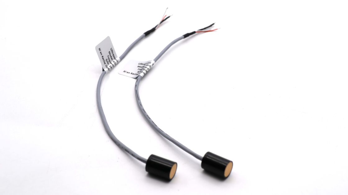 Sensor de transductor ultrasónico de grado IP68 de 200KHz con longitud de cable de 22 cm para la medición del nivel de líquido